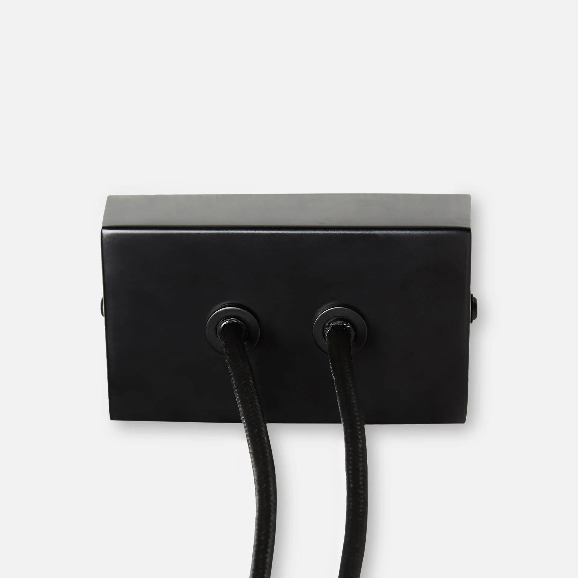 Cono pendant lamp 2 shades, Black Woud