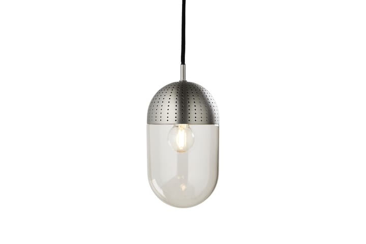Dot pendant large, Satin Woud