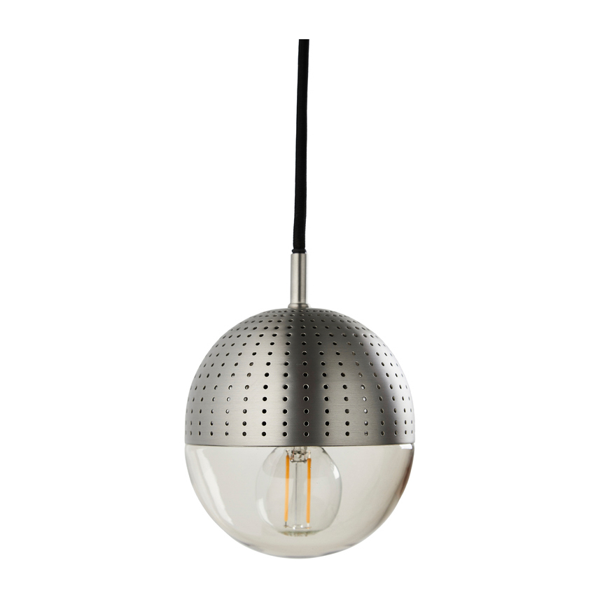 Woud Dot pendant small Satin | Scandinavian Design | Pendant lamps | Grey