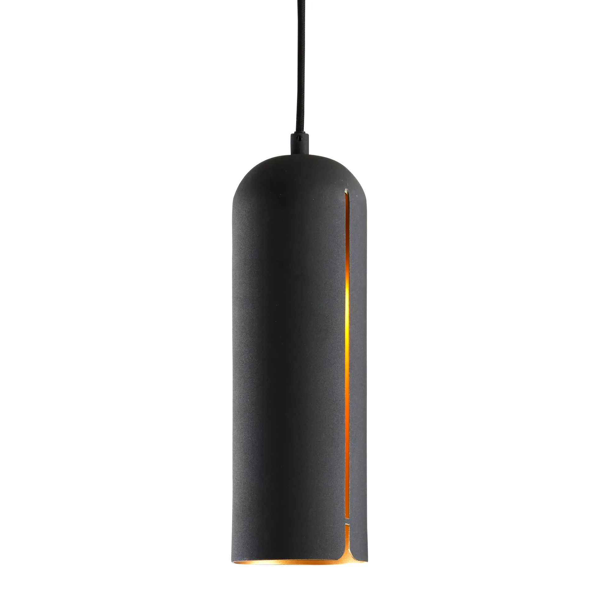 Gap pendant long, black Woud