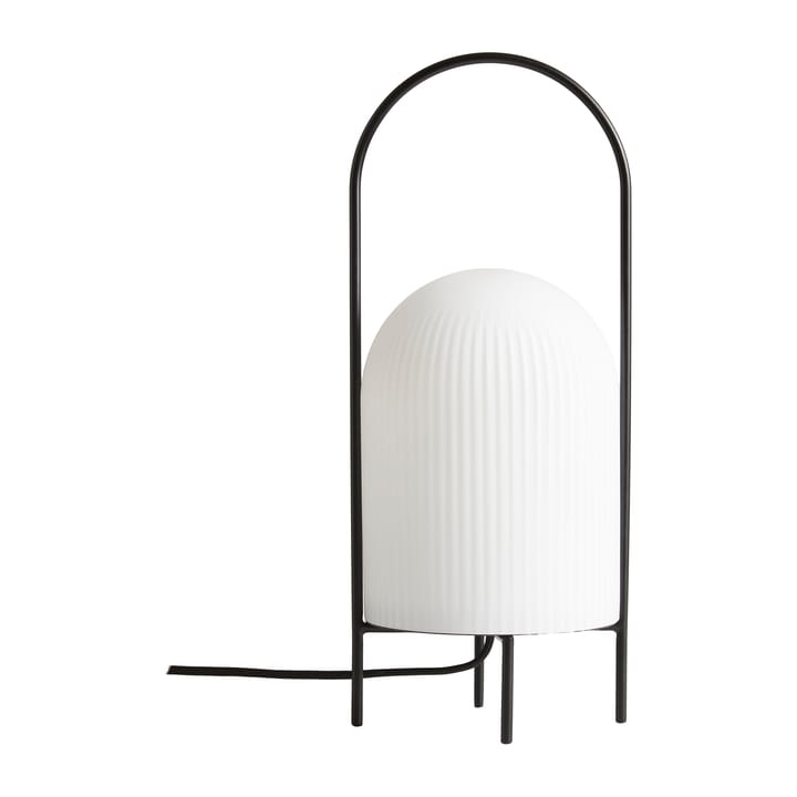 Ghost table lamp - Black-whitet opalglass - Woud
