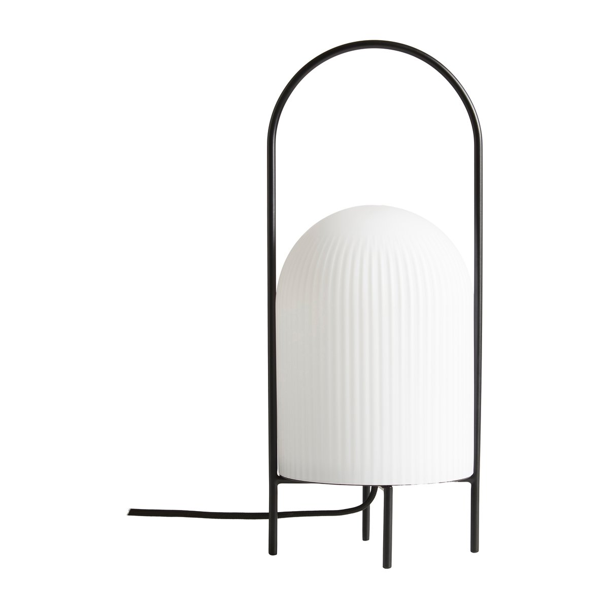 Woud Ghost table lamp Black-whitet opalglass | Scandinavian Design | Desk & table lamps | Black