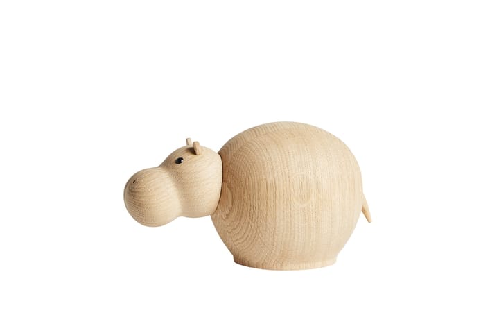 Hibo wooden hippo - Medium - Woud