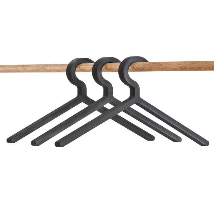 Illusion hanger, 3-pack - black - Woud