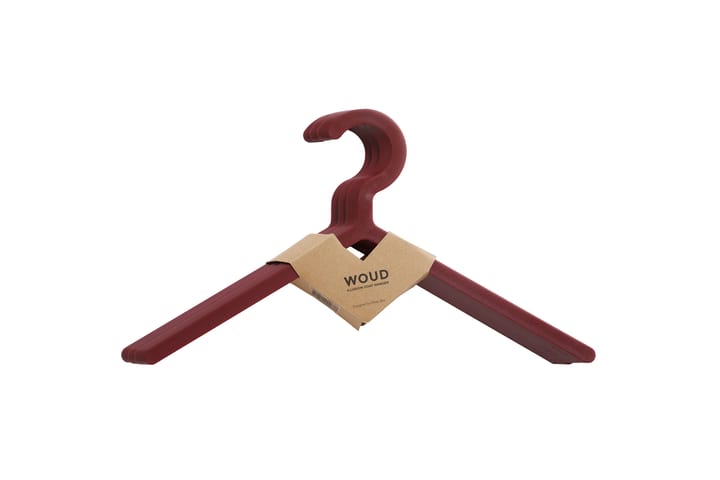 Illusion hanger, 3-pack, Deep red Woud