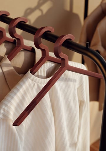 Illusion hanger, 3-pack - Deep red - Woud