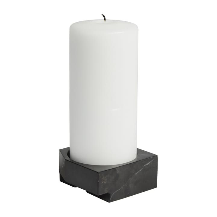 Jeu de dés 3 candle holder marble - Black - Woud