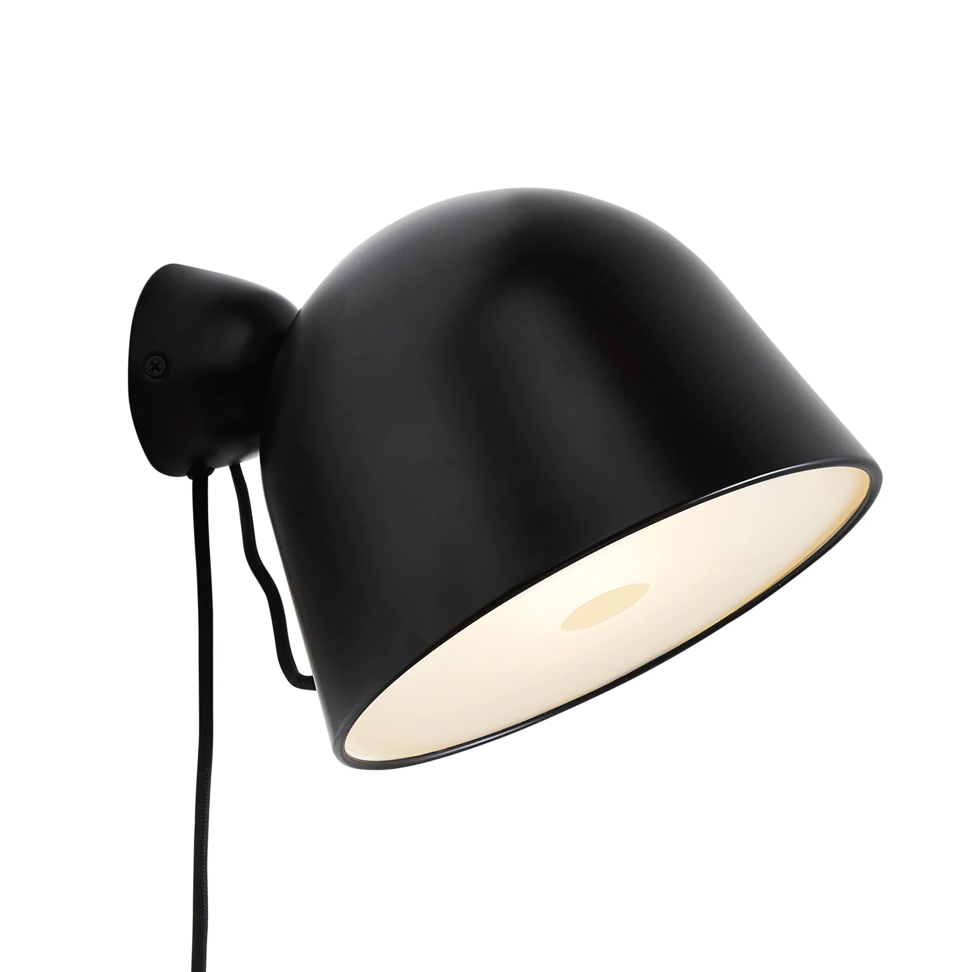 Kuppi wall lamp 2.0, black Woud