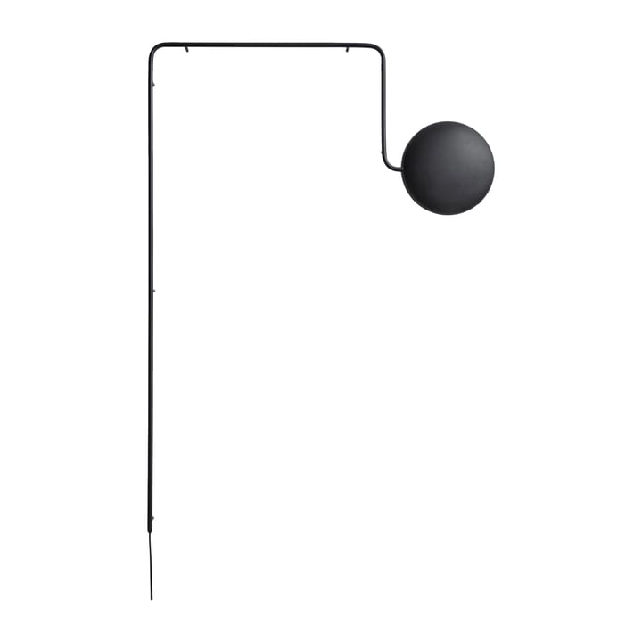 Mercury wall lamp - Black-painted metal  - Woud