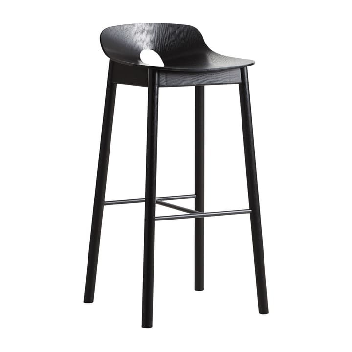 Mono barstool - Black - Woud