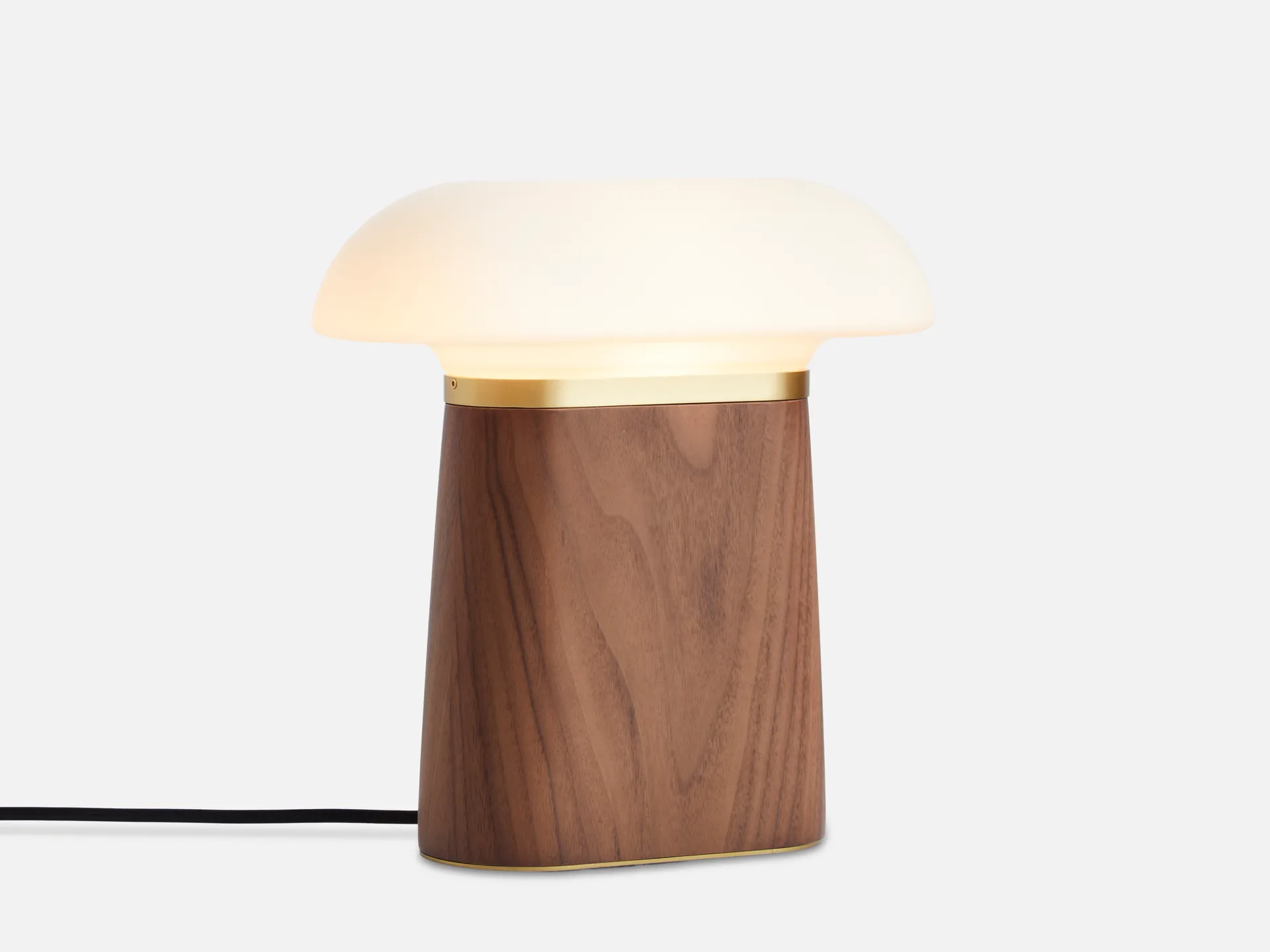 Nova table lamp, Walnut Woud