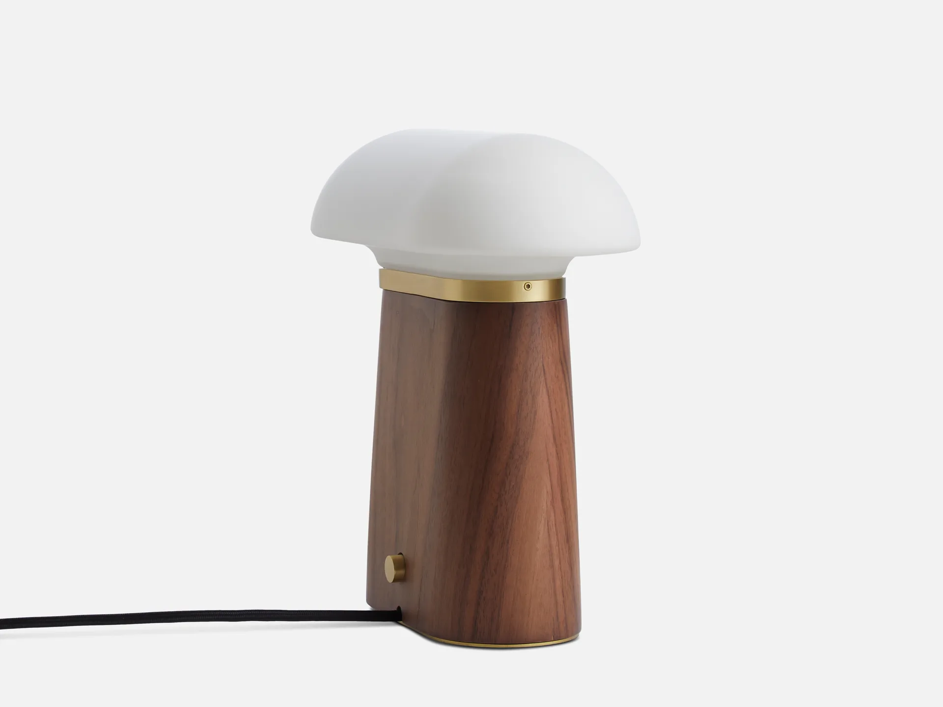 Nova table lamp, Walnut Woud