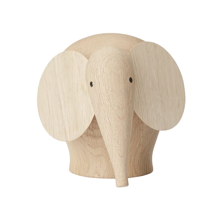 Nunu wooden elephant - medium - Woud