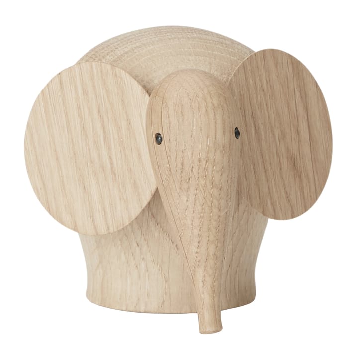 Nunu wooden elephant - Mini - Woud