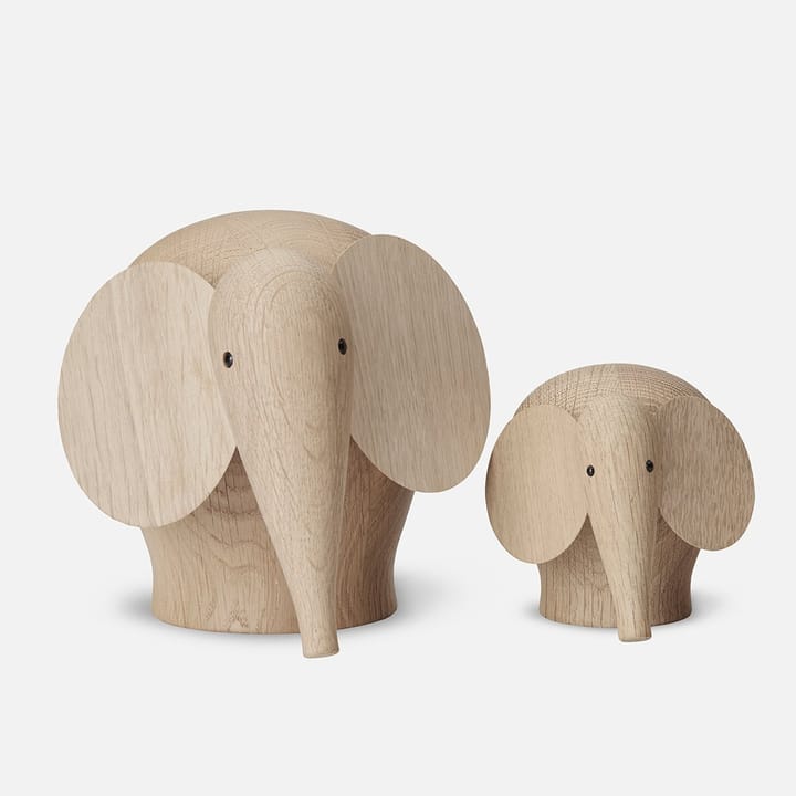 Nunu wooden elephant - small - Woud