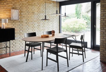 Pause dining chairs 2.0 - Black ash - Woud