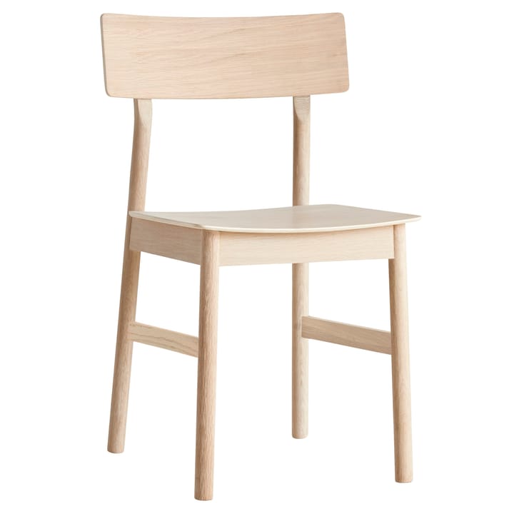 Pause dining chairs 2.0 - White-pigmented oak - Woud