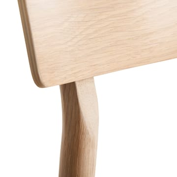 Pause dining chairs 2.0 - White-pigmented oak - Woud