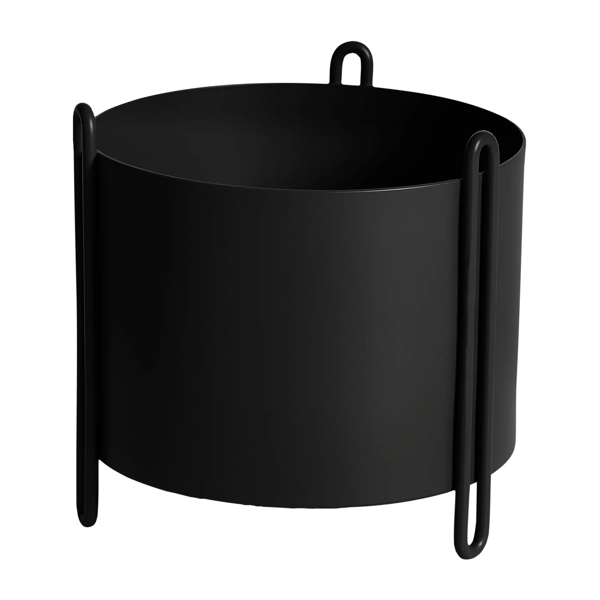 Pidestall flower pot small Ø15 cm, Black Woud