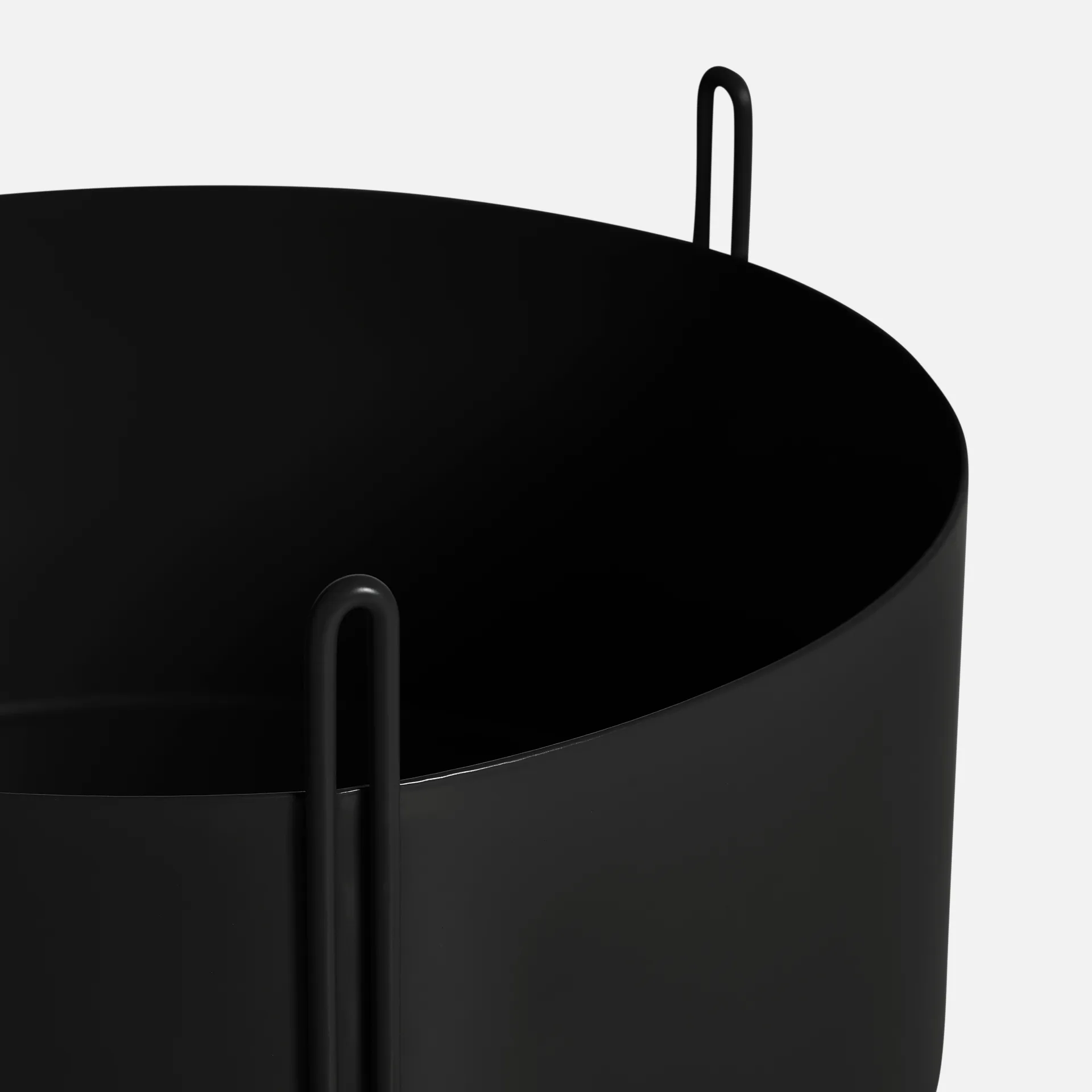 Pidestall flowerpot large Ø40 cm, Black Woud