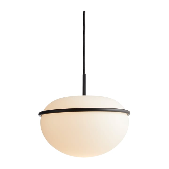 Pump pendant lamp - black, opal - Woud