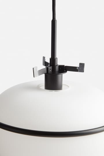 Pump pendant lamp - black, opal - Woud