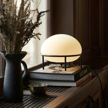 Pump table lamp - black/ opal - Woud