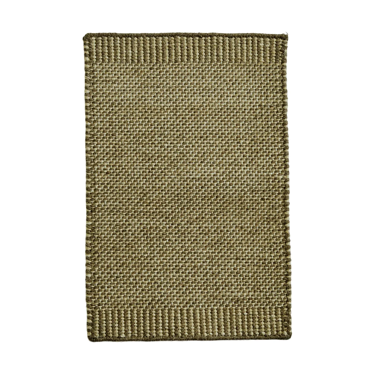 Woud Rombo doormat Moss green, 40x60 cm | Scandinavian Design | Door mats | Green