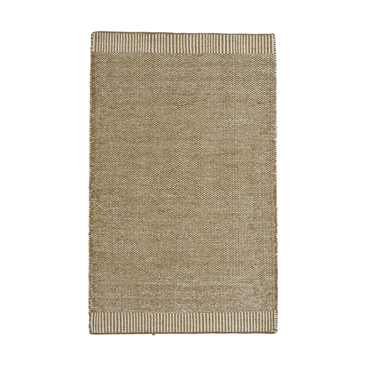 Woud Rombo rug Brown, 90x140 cm | Scandinavian Design | Fringe & Deep pile rugs | Brown