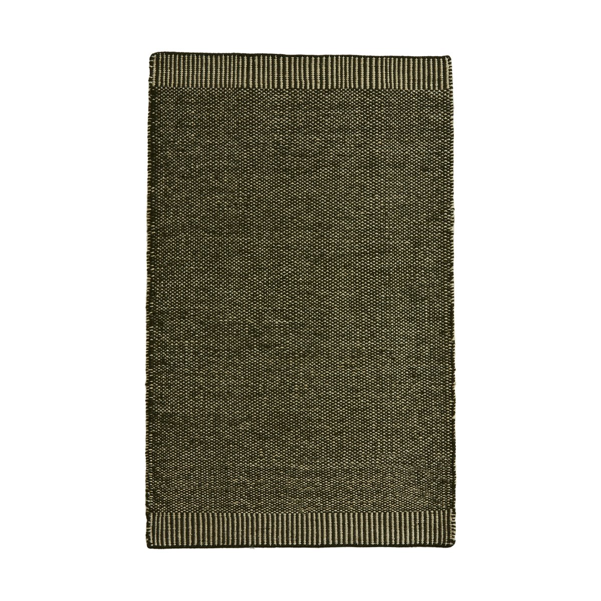 Woud Rombo rug moss green 90x140 cm | Scandinavian Design | Wool rugs | Green
