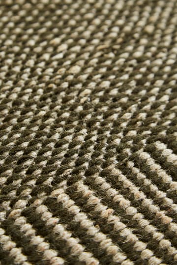 Rombo rug moss green - 90x140 cm - Woud