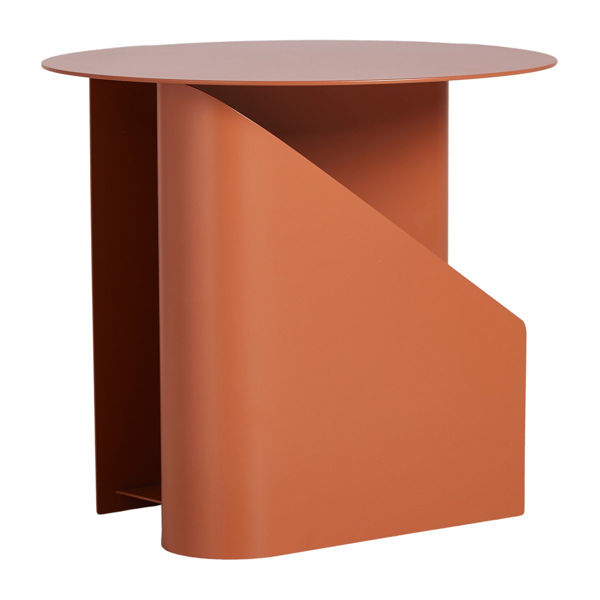 Woud Sentrum side table Burnt orange | Scandinavian Design | Side tables | Orange
