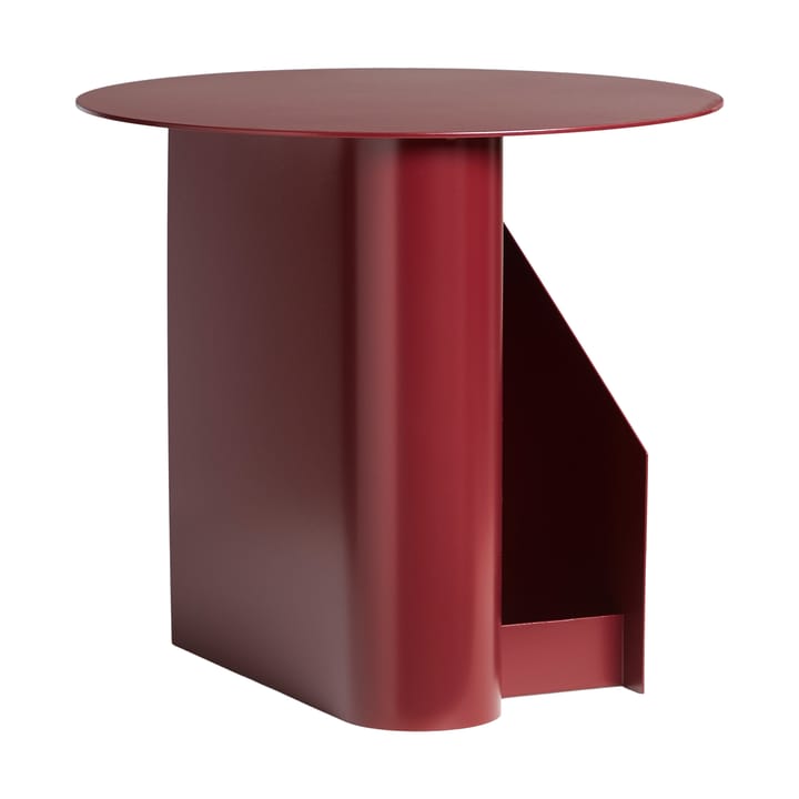Sentrum side table - Deep red - Woud