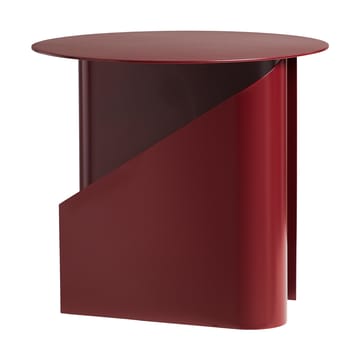 Sentrum side table - Deep red - Woud