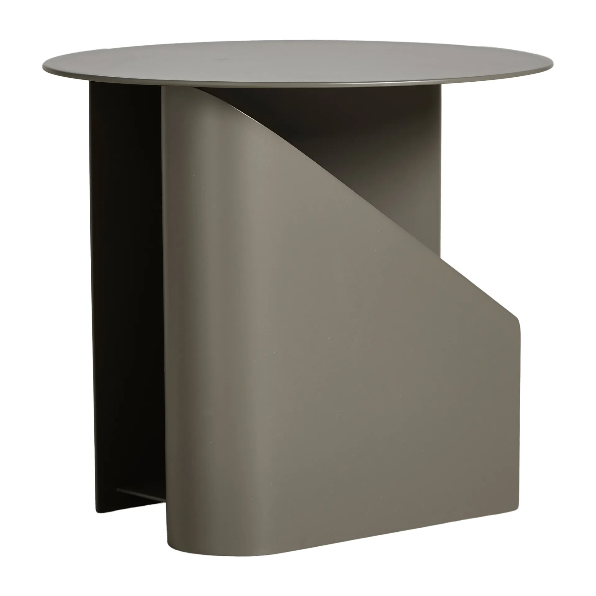 Sentrum side table, Taupe Woud