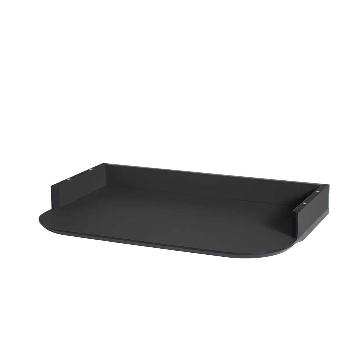 Woud Shelf to wood console table Black Fenix 0720 | Scandinavian Design | Shelves & shelving systems | Black