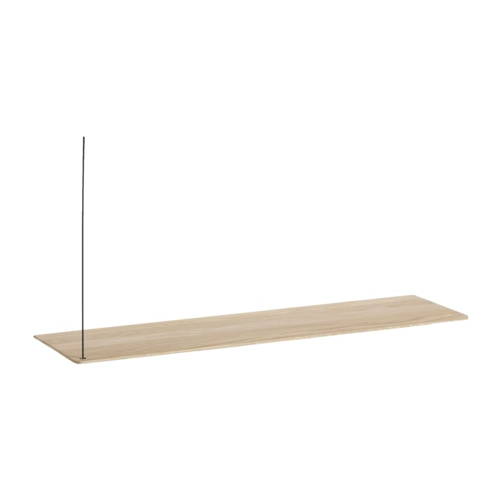 Stedge Add-on shelf 80 cm - White pigmented oak - Woud