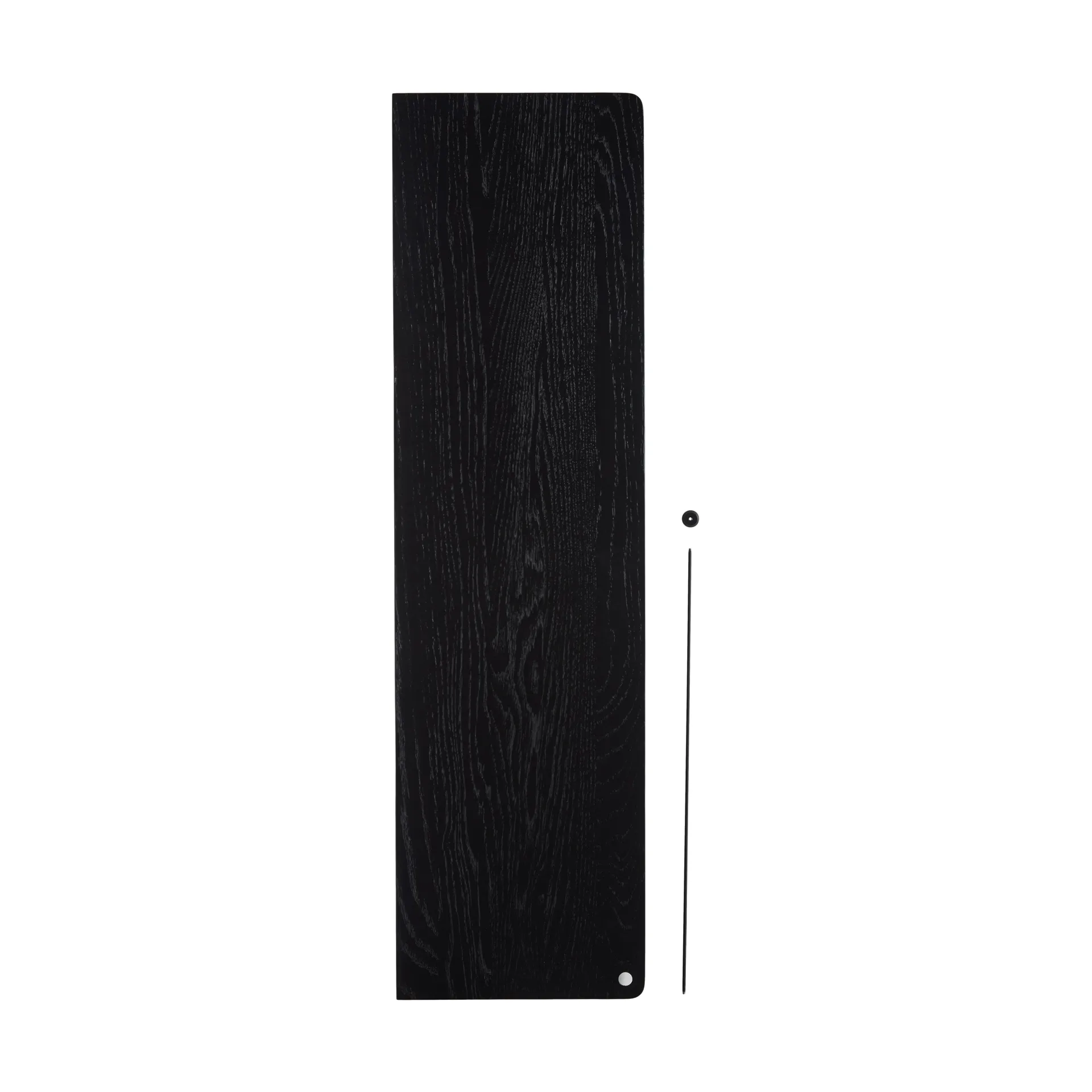 Stedge Add-on shelf, Black oak-black, 80 cm Woud