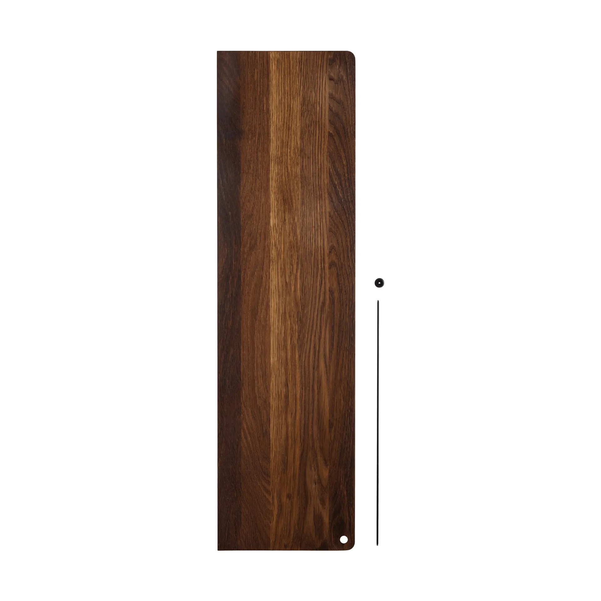 Stedge Add-on shelf, Smoked oak, 80 cm Woud