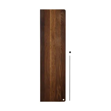 Stedge Add-on shelf - Smoked oak, 80 cm - Woud