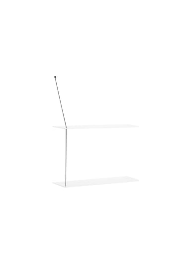 Stedge shelf 60 cm - White oak - Woud