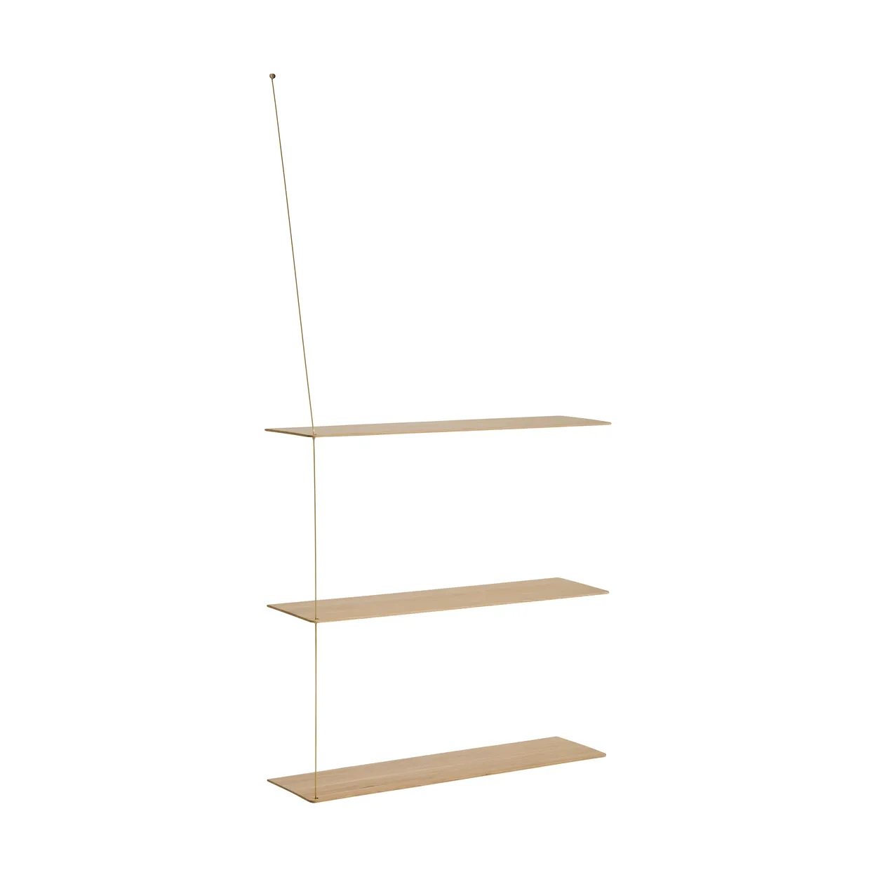 Woud Stedge wall shelf 80 cm Oak | Scandinavian Design | Shelves & shelving systems | Beige
