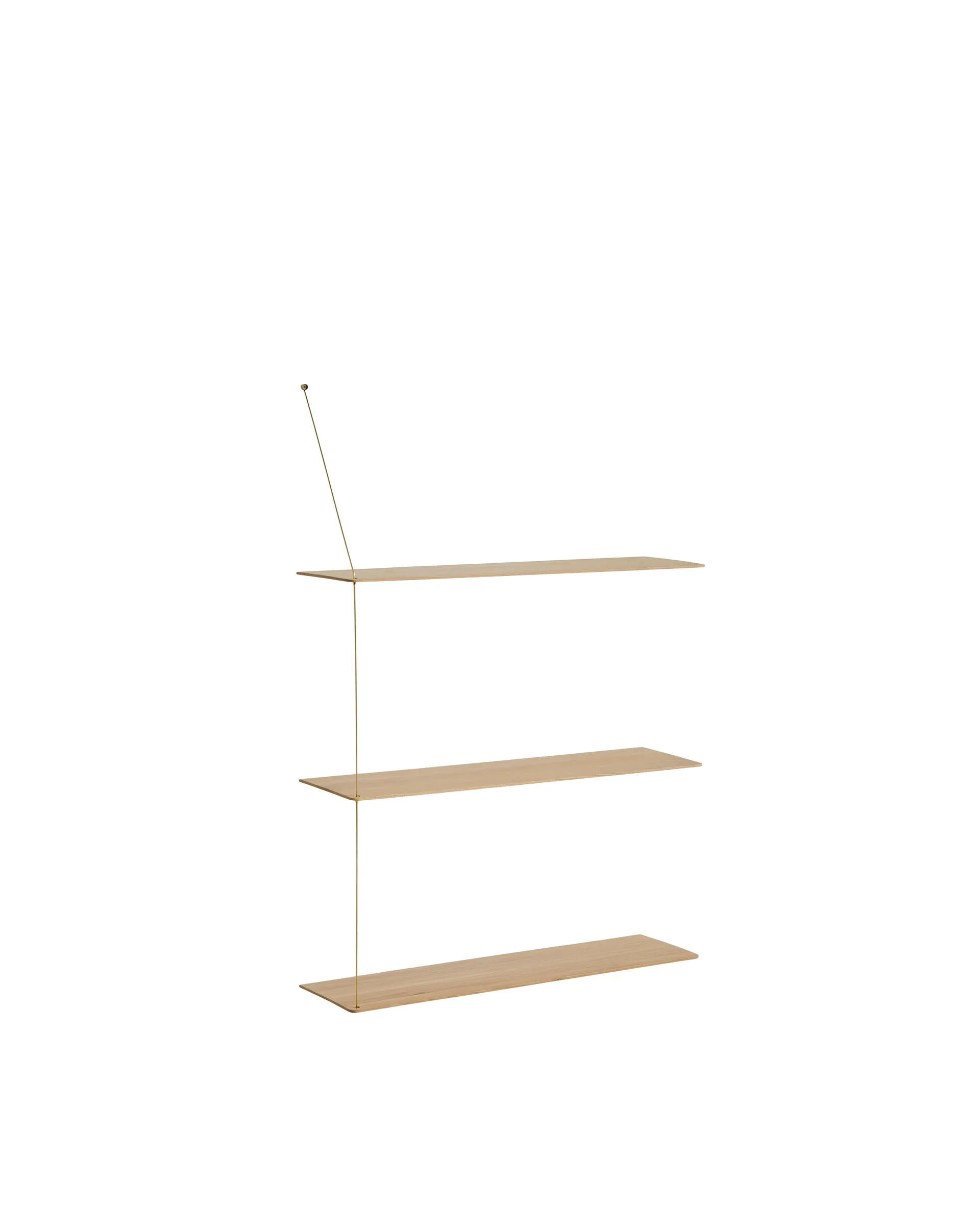 Stedge wall shelf 80 cm, Oak Woud