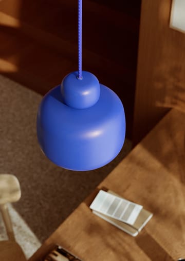 Stone ceiling lamp small - Cobalt blue - Woud
