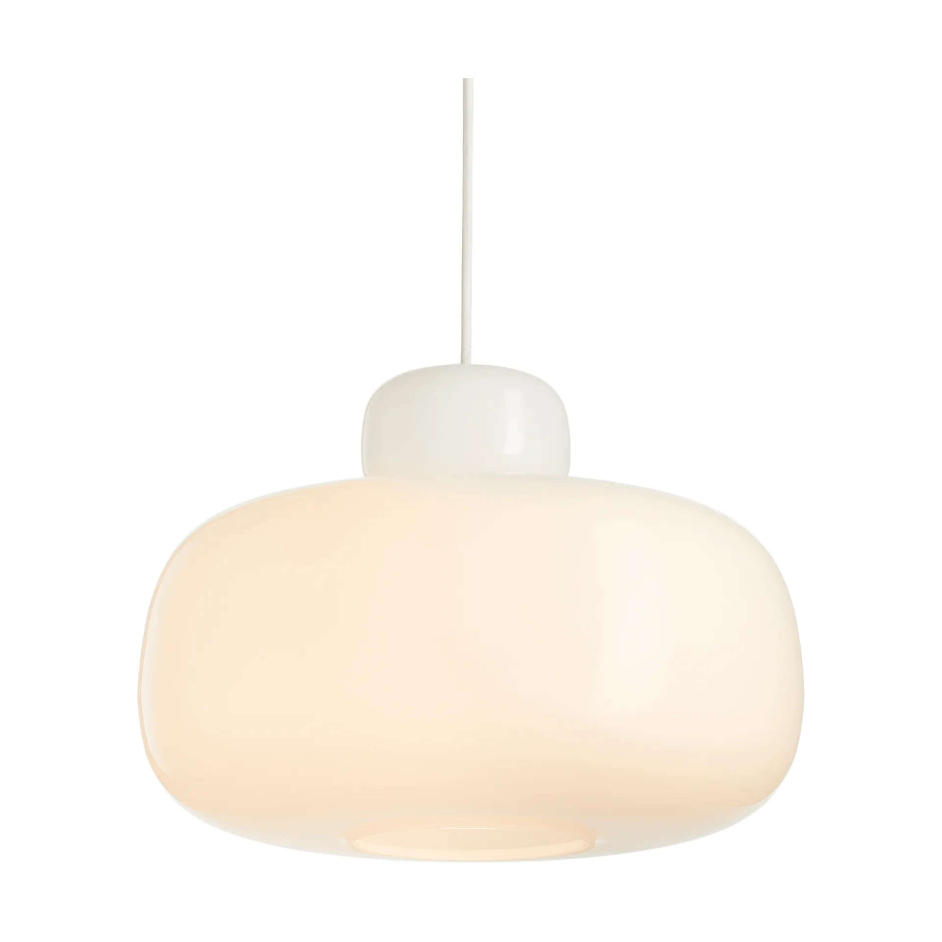 Stone ceiling lamp small, Large, oval Woud