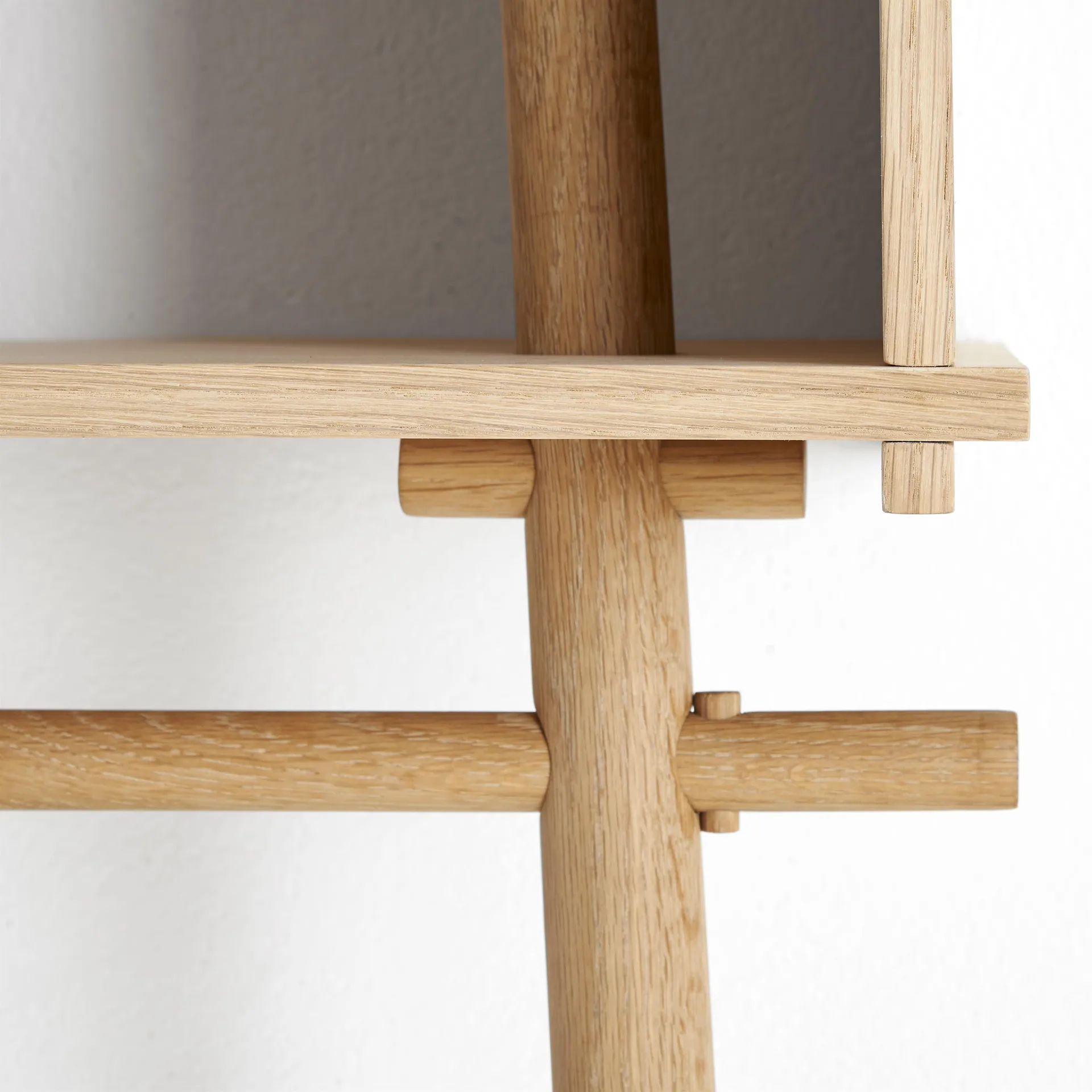 Töjbox clothes hanger, large, Treated oak Woud