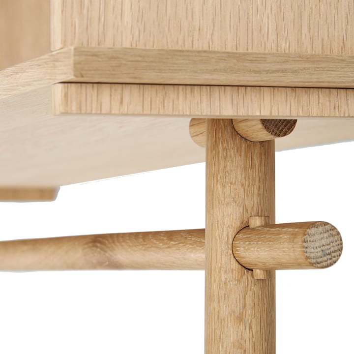 Töjbox clothes hanger, large, Treated oak Woud