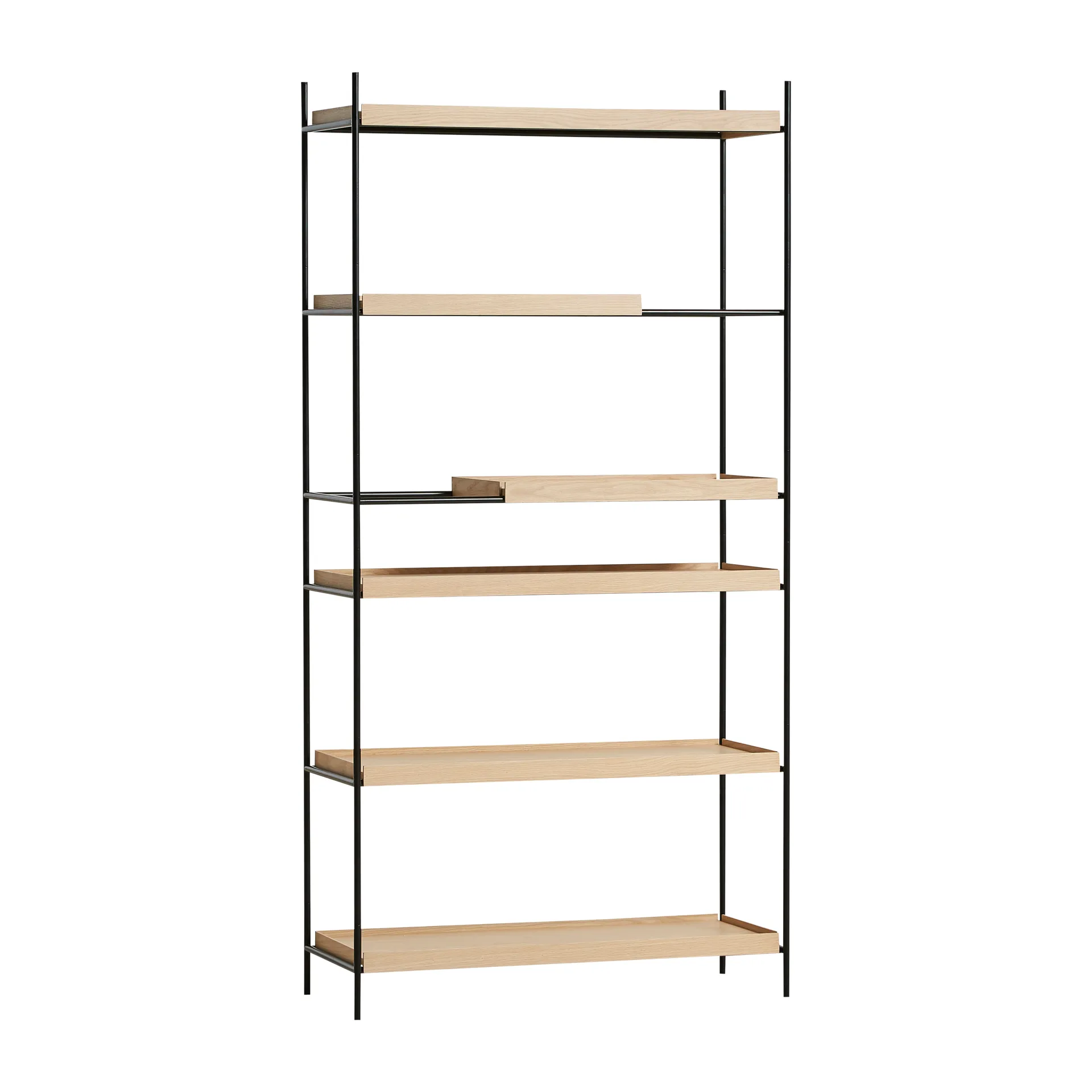 Tray shelf high oak, 100x201 cm, Style 1 Woud