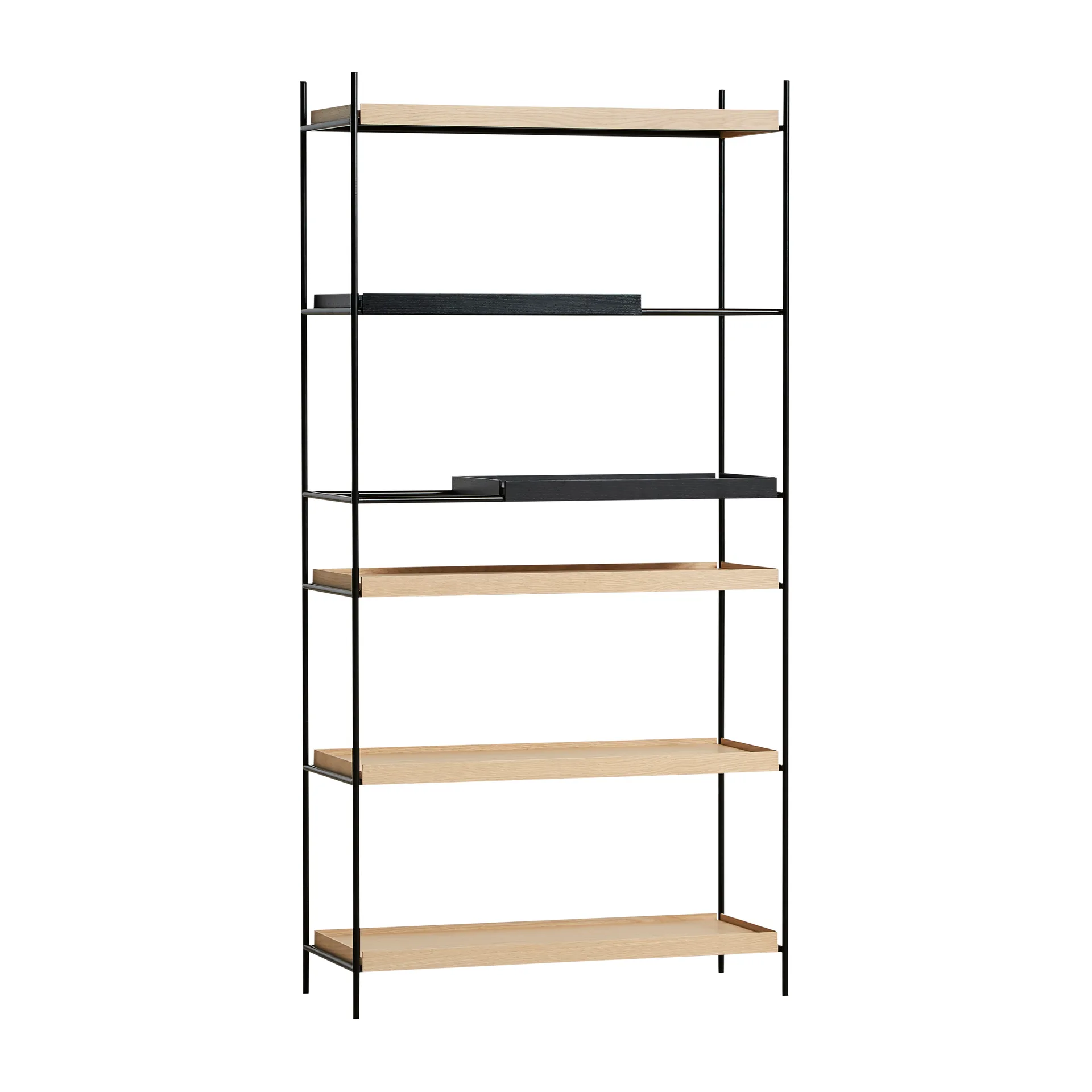 Tray shelf high oak, 100x201 cm, Style 9 Woud