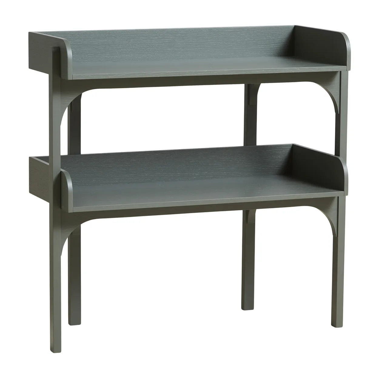 Woud Utility shelf 82.5x84.5 cm Dustry green | Scandinavian Design | Shelves & shelving systems | Green